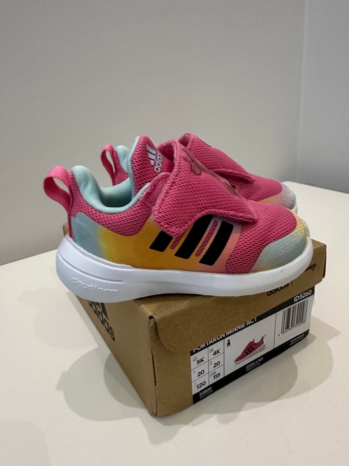 Kız Çocuk Pembe Minnie Baskılı Spor Ayakkabı - Görsel 3