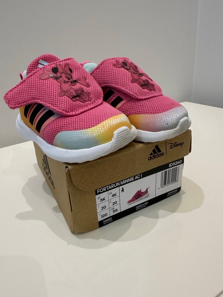 Kız Çocuk Pembe Minnie Baskılı Spor Ayakkabı - Görsel 4