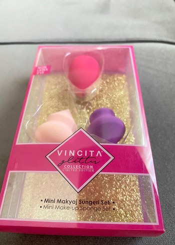 3lü Mini Makyaj Sünger Seti - Görsel 4