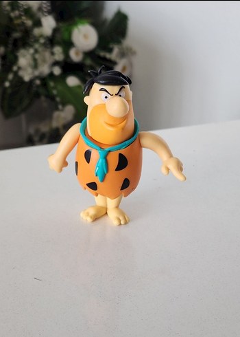 Renkli Turuncu Flintstones Figürü