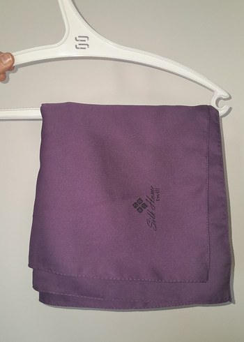 Kadın Mor silk home twil ipek esarp