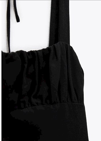 Zara Siyah mini Elbise - Görsel 3