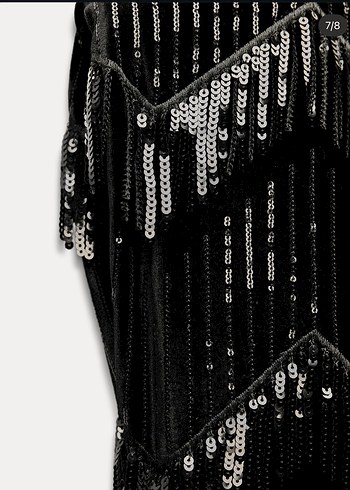 Zara Pul payetli elbise - Görsel 3