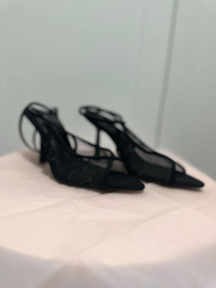 Zara Siyah Tokalı Stiletto Topuklu Kadın Ayakkabı - Görsel 2