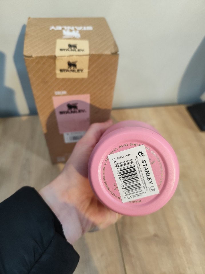 Stanley Pembe Termos Bardak 887 ml orjinal barkod - Görsel 2