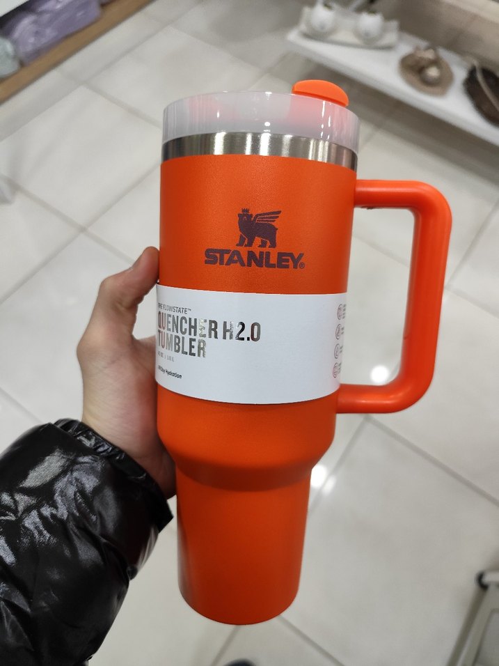 Stanley Sarı Pastel Termos Bardak - Görsel 5