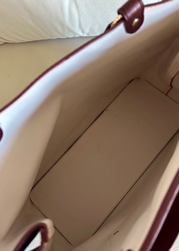 Beymen Bordo Deri Kadın El Çantası - Görsel 4