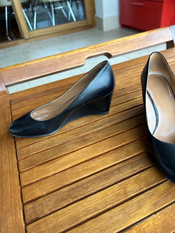 Kadın Siyah Dolgu Topuklu Stiletto.Deri - Görsel 4