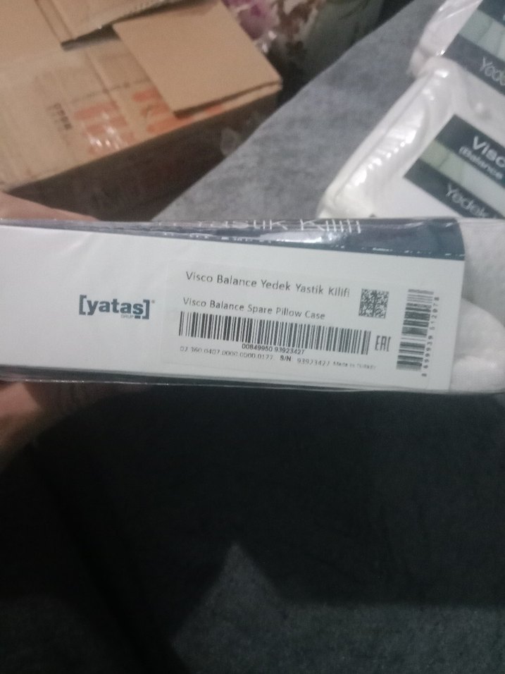 Visco Therapy Baskılı Yatak Koruyucu Beyaz - Görsel 3