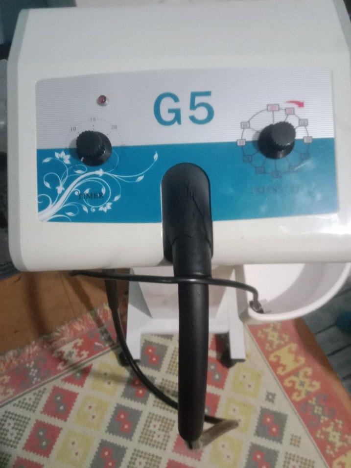 G5 Masaj Cihazı Beyaz calişir durumdadir - Görsel 5