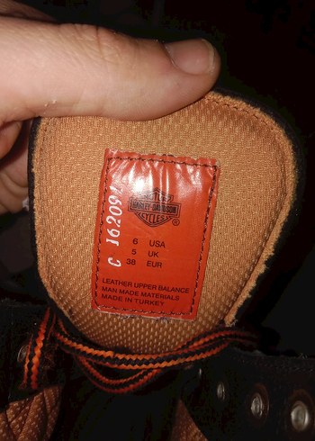 Kahverengi Deri Biker Botlar Yüksek Topuklu - Görsel 5