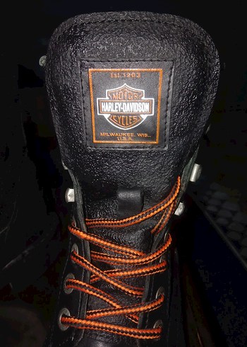 Kahverengi Deri Biker Botlar Yüksek Topuklu - Görsel 3