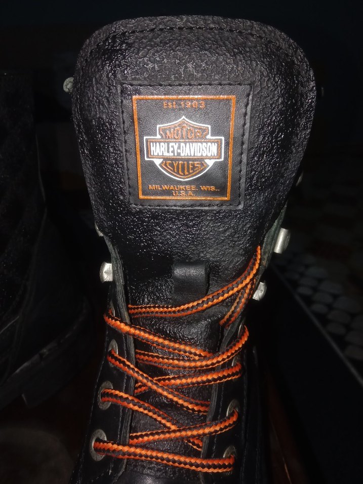 Kahverengi Deri Biker Botlar Yüksek Topuklu - Görsel 3