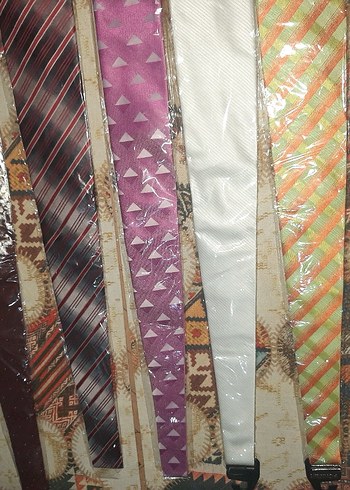 Parlak Çok Renkli Erkek Kravatları - Görsel 2