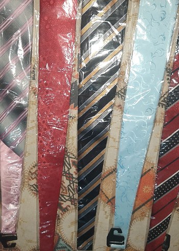 Parlak Çok Renkli Erkek Kravatları - Görsel 3