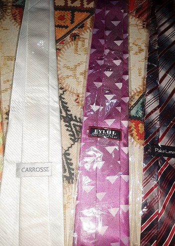 Parlak Çok Renkli Erkek Kravatları - Görsel 7