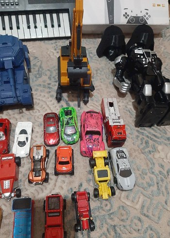 Renkli Çoklu Oyuncak Araba Seti - Görsel 3