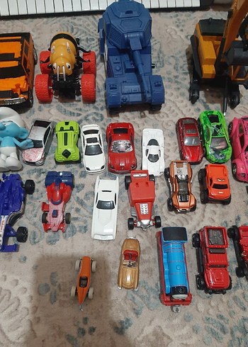 Renkli Çoklu Oyuncak Araba Seti - Görsel 4