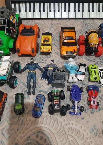 Renkli Çoklu Oyuncak Araba Seti - Görsel 17