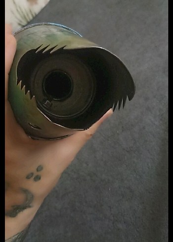 Metalik Çok Renkli Tie-Dye Motosiklet ekzoz - Görsel 5