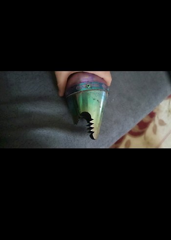 Metalik Çok Renkli Tie-Dye Motosiklet ekzoz - Görsel 4