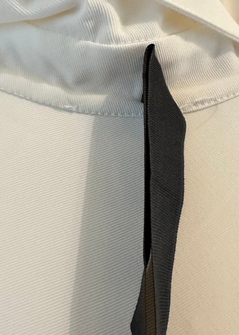 Uzun Beyaz Kadın Elbisesi - Görsel 3