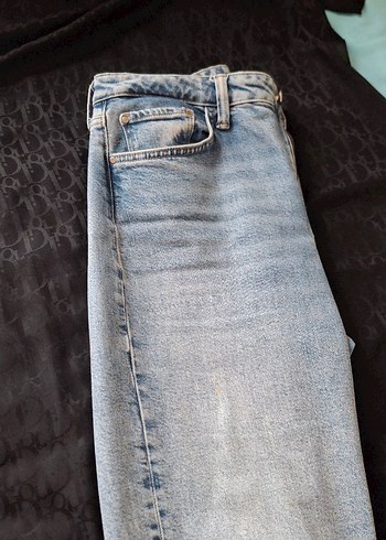 29 Beden mavi Renk Gevşek Kesim Mavi Kot Pantolon