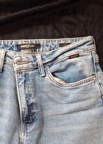 29 Beden Gevşek Kesim Mavi Kot Pantolon