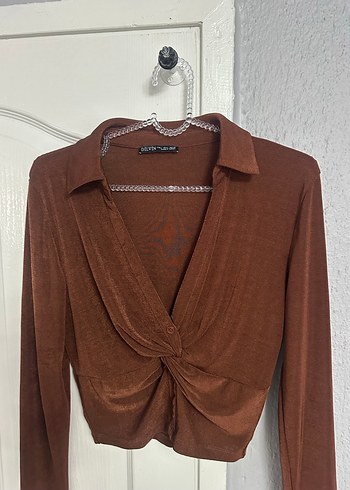 Kahverengi İnce Fit Kadın  ikili Takım - Görsel 5