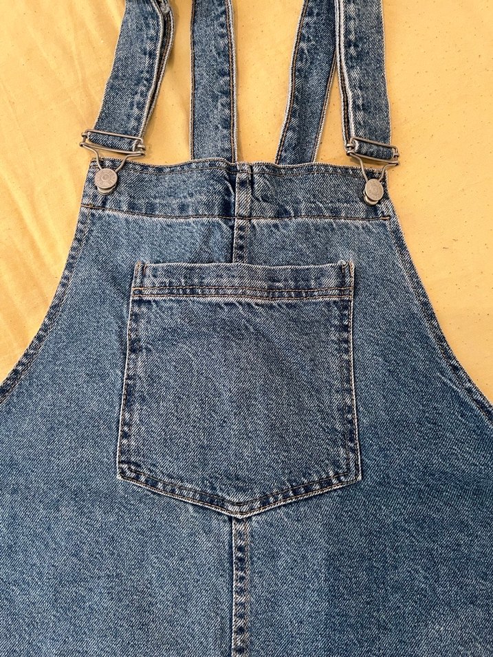 MİNİ ETEK FORM DENİM SALOPET - Görsel 2