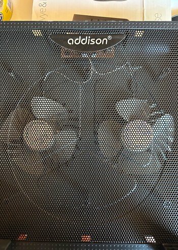 Addison Siyah Soğutuculu Laptop Standı - Görsel 2