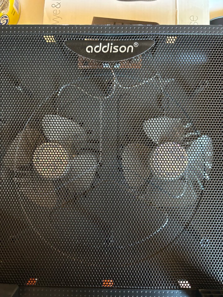 Addison Siyah Soğutuculu Laptop Standı - Görsel 2