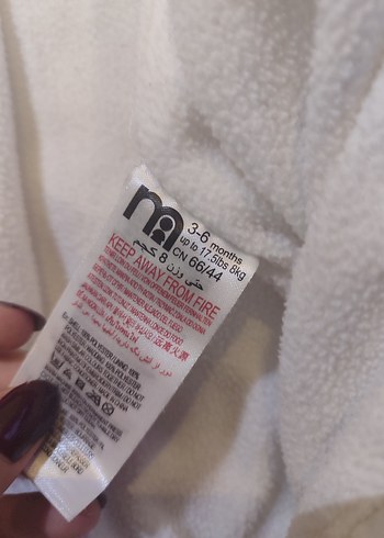 Mothercare kız bebek kışlık tulum - Görsel 4