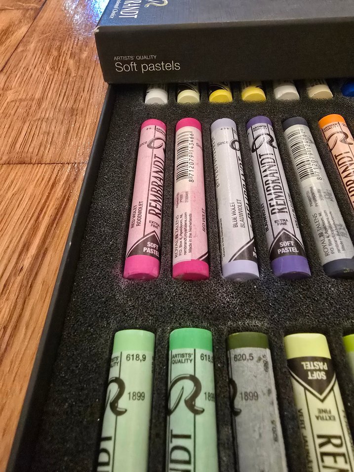 REMBRANDT SOFT PASTEL BOYA SETİ, 45 li TAM BOY - Görsel 3