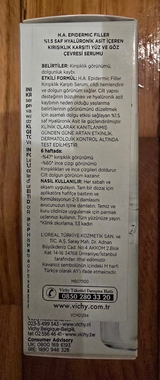 Vichy Liftactiv Supreme Hyaluronik Asit Serum - Görsel 2