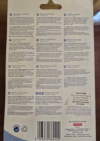 Chicco Bebek Fırçası ve Tarak Seti - Görsel 2