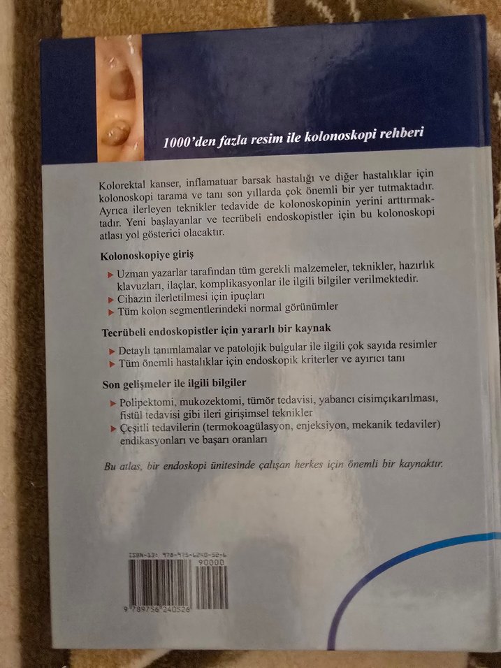 Kolonoskopi Atlası - Teknikler ve Girişimsel İşlemler - Görsel 2