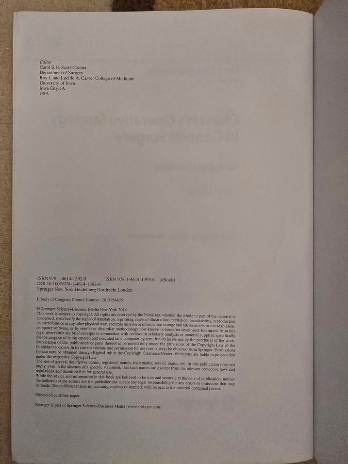 CHASSIN'S OPERATIVE STRATEGY in GENERAL SURGERY, 4.baskı - Görsel 2