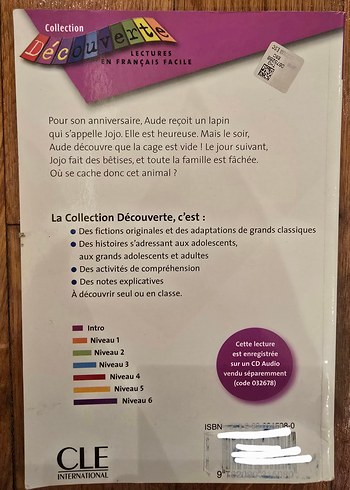 Jojo - Fransızca Kolay Okuma Kitabı - Görsel 2