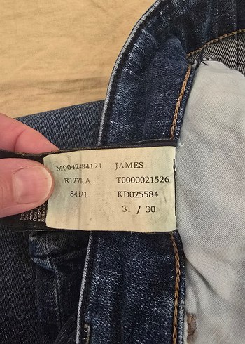 Gri Mavi Erkek Denim Rahat Kesim Kot - Görsel 7