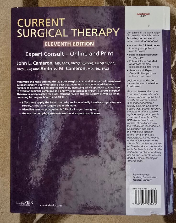 Current Surgical Therapy - 11. Baskı - Görsel 2