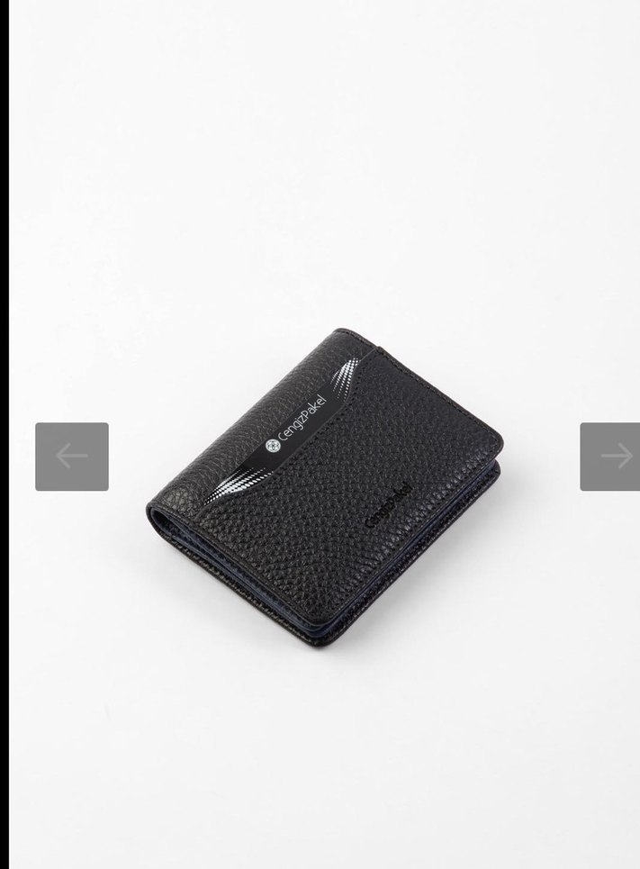 Lacivert Deri Erkek Cüzdan - Görsel 5