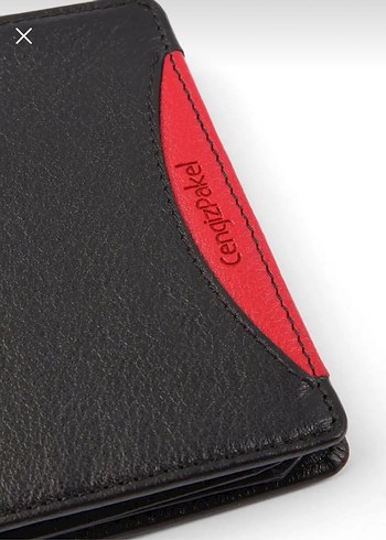 Siyah Baskılı Erkek Cüzdanı - Görsel 5