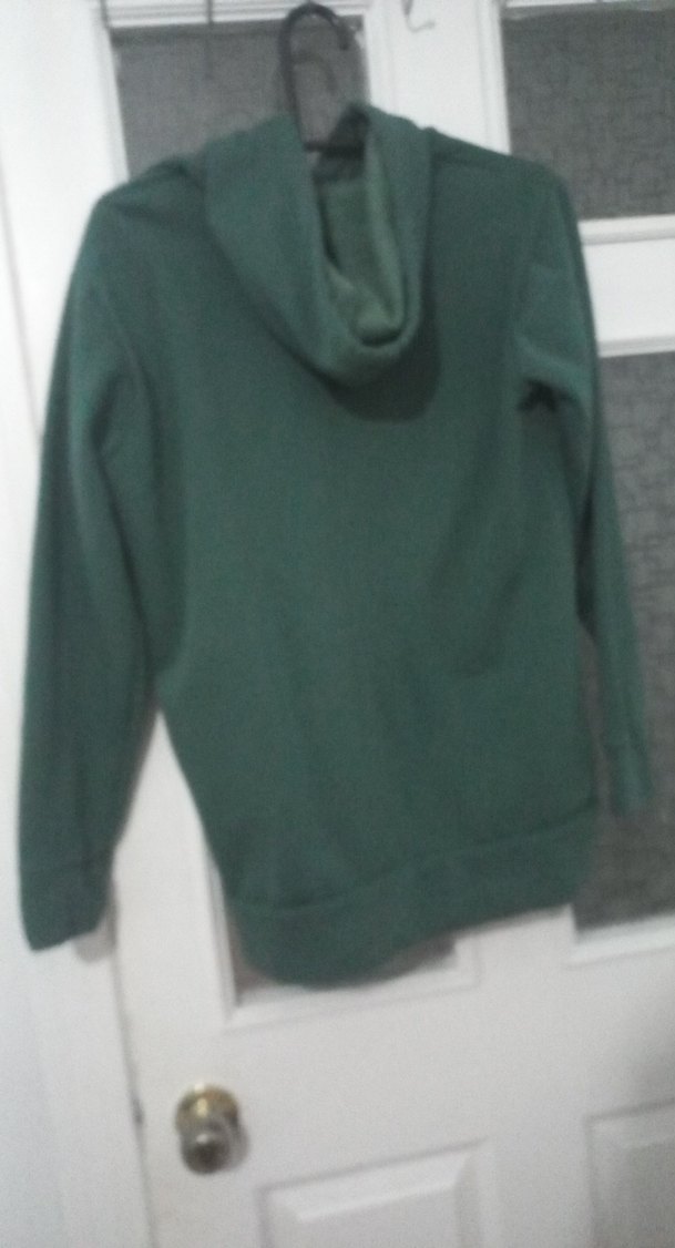 Erkek Çocuk Yeşil Kapüşonlu Sweatshirt - Görsel 2