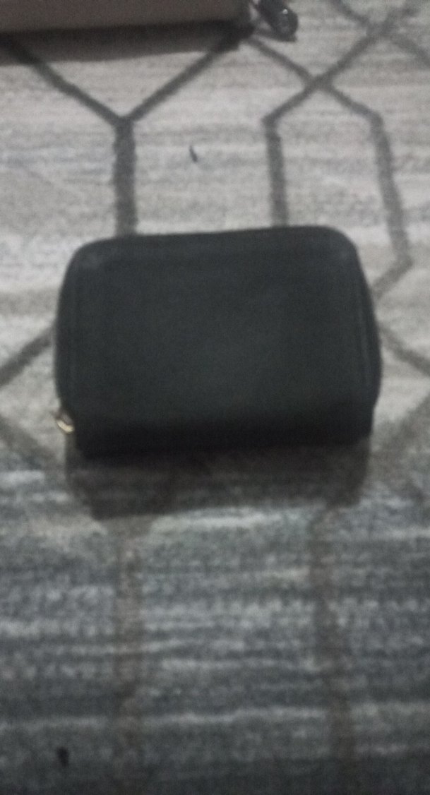 Kadın Siyah Deri Kemerli Cüzdan - Görsel 2