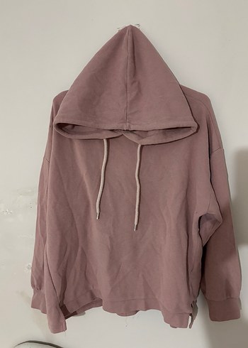 Kadın Kapüşonlu Salaş Sweatshirt