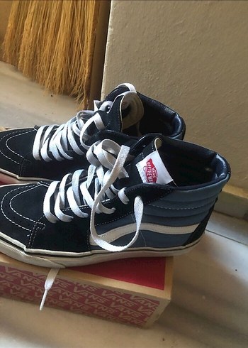 Vans sk8-H Siyah Mavi Ayakkabı - Görsel 2