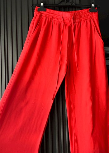 Zara Nar çiçeği Salaş Kadın Pantolon - Görsel 2