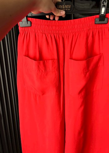 Zara Nar çiçeği Salaş Kadın Pantolon - Görsel 4