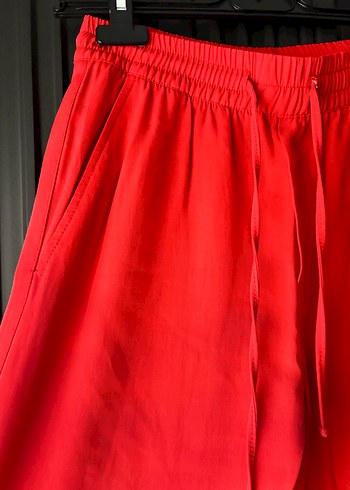 Zara Nar çiçeği Salaş Kadın Pantolon - Görsel 3